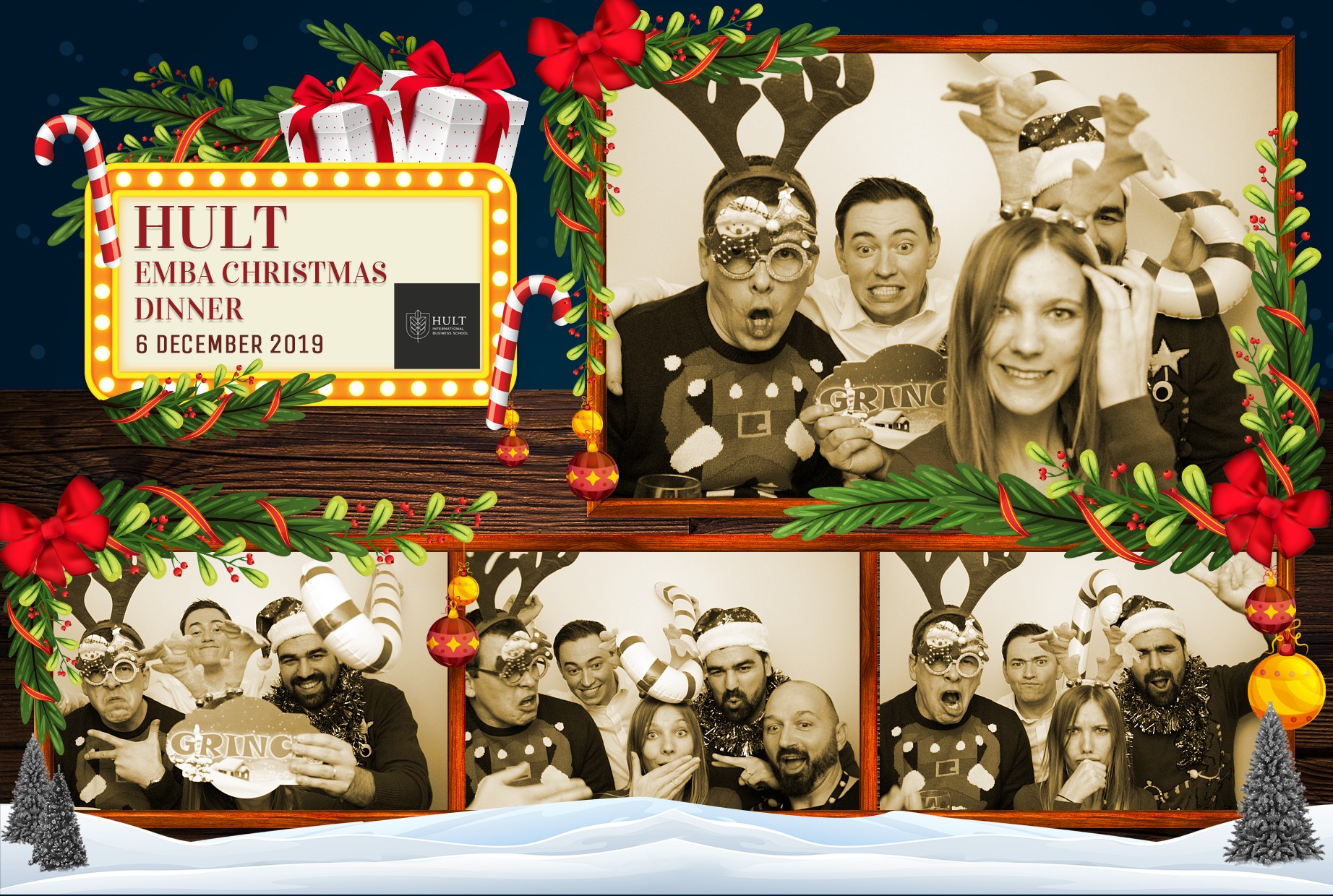 Hult EMBA Year 1 Christmas Dinner | View more photos from the event at gallery.myphotoboothexperience.co.uk/u/MyPhotoBoothExperienceLtd/Hult-EMBA-Year-1-Christmas-Dinner